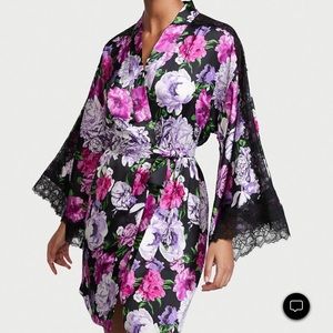 Victoria Secret Lace Inset Robe